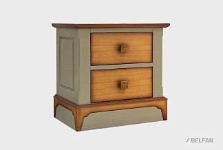 Тумба прикроватная «Бриансон»; корсика+дуб