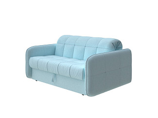 Диван-кровать Mellow Hard (Ткань: Велюр Scandi Cotton 20 Голубой Лед) 160x210
