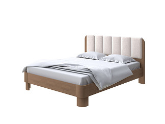 Кровать Орматек Wood Home 2 (Ткань: Флок Антик (сосна) с брашированием/Бентлей Айвори) 200x220