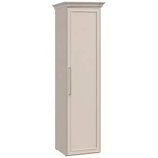 Шкаф 1дв.щит, 4щит.полки гл.404 выс.1779+карниз Montreal беж