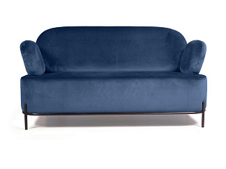 Орматек с металлическим основанием Dream (Ткань: Велюр Barkhat 29 Синий) 73x152