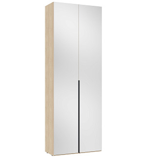 Шкаф двухстворчатый Некст с зеркалами Некст