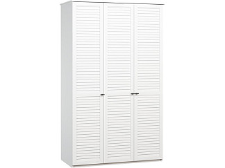 Распашной шкаф Монмарт 3-120x220 Белый