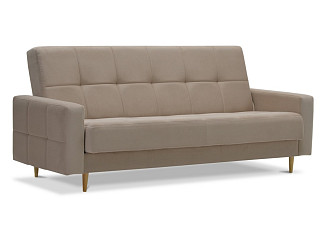 Орматек Диван-кровать Викко Hard (Ткань: Велюр Киви 81 бежевый) 190x120