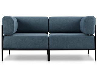 Диван модульный Нолан 1 Шенилл Синий