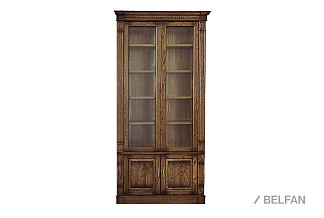 Набор мебели для библиотеки "Верди Люкс 3"; венге