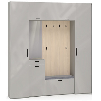 Комплект для прихожей Chelsea серая №24 Chelsea серая