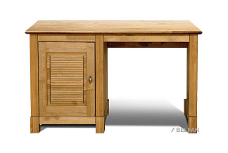 Стол письменный "Рауна" 10 (1 тумба); бейц-масло