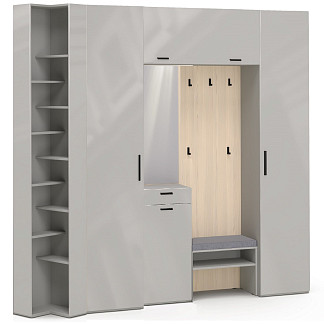 Комплект для прихожей Chelsea серая №23 Chelsea серая