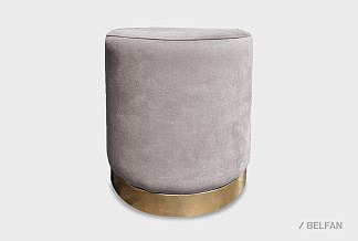 Пуф "Арт"; золото; Tiffany 29 Taupe
