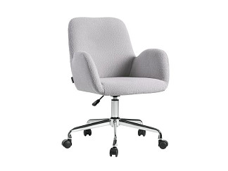 Офисное кресло Фрей Букле Светло-серый/xром