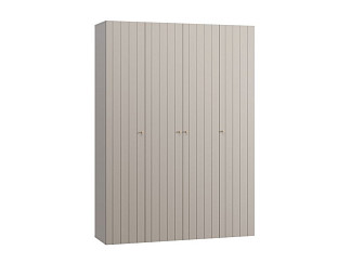 Распашной шкаф Моррис 4-175x242 Латте