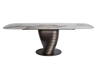 169DT-01009 Стол обеденный керам.столешница 240*120*76см