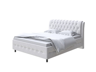 Кровать Como (Veda) 4 с ПМ + Матрас Orto Comfort Middle (Ткань: Букле Beatto Пастила) 200x200