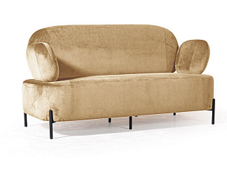 Орматек с металлическими опорами Dream (Ткань: Велюр Barkhat 5 Бежевый) 73x152