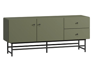ТВ-тумба Шелби 158x67 Оливковый