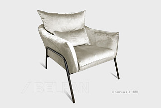 "Купер" кресло; нераскл.; 12; металл черный; Loft 01 (38935); (гр. 1/МТХ)