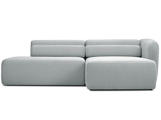Диван угловой Вайвел-П Lazy Silver