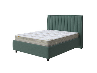 Кровать Majesty с ПМ + Матрас Millenium (Ткань: Шенилл Piano 7 Нефритовый браслет) 180x190