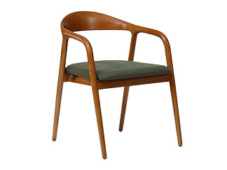 Стул Касл Рогожка Оливковый/Ореx