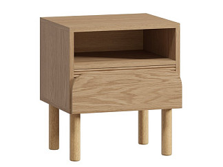 Тумба прикроватная Греймут 48x55 Древесный натуральный