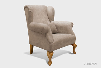 "Шоттэ" кресло; нераскл.; 12; дуб рустикаль с патиной Р-43; Symphony 04 (гр.2/МТХ)