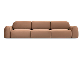 Диван прямой Лилт-2 Barhat Caramel