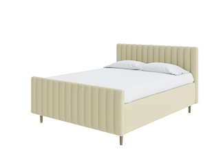 Кровать Орматек Madison с бельевым ящиком (Экокожа Кремовый) 200x220