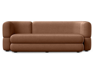 Диван прямой Brera Velour Caramel