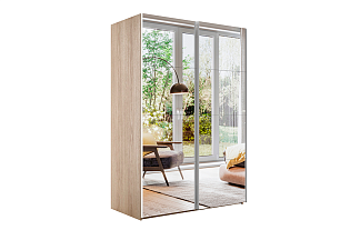 Шкаф-купе Lux Ш.120хВ.230хГ.57 с зеркалами