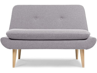 Диван прямой Винси Textile Grey