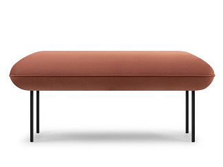 Банкетка Наск Велюр Терракотовый