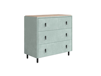 Комод Орматек Sofix (Велюр/ЛДСП Casa Мятный/Бунратти) 92x46