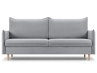 Диван прямой Слипсон Velvet Silver