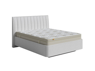 Кровать Fly Majesty с ПМ + Матрас Comfort Up Middle Plus (Ткань: Букле Beatto Пастила) 200x200