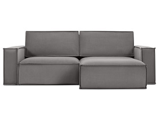 Диван угловой Эби-1 Velvet Grey