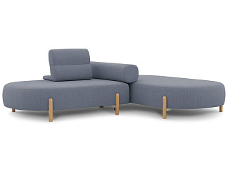 Диван модульный Альди-2 Bucle Eclipce