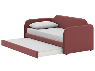 Кровать выдвижная детская Велди 90 Textile Corall