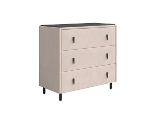 Комод Орматек Sofix (Велюр/ЛДСП Ultra Суфле/Дуб Кантербери) 92x46