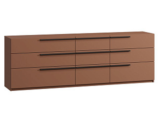 Комод Кимбол 210x70 Терракотовый