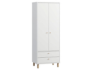 Распашной шкаф Лэтти 2-70x190 Белый