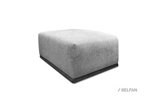"Тейлор" пуф; 17; 990х460х820; Palladium 15 Moon Mist (гр. 1/МТХ)