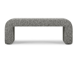 Банкетка Ринт Букле Темно-серый