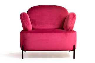 Кресло Денди бордовое