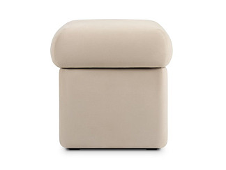 Пуф Палси Велюр Бежевый