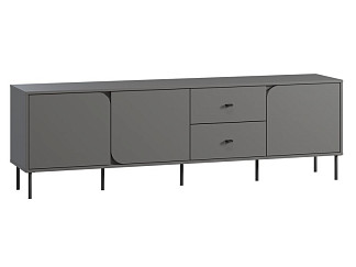 ТВ-тумба Блест 1-200x61 Графитовый