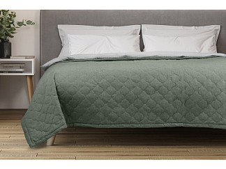 Покрывало Барроу Cotton Green Melange
