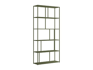 Стеллаж Эрвин 90x195 Оливковый