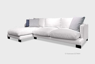 "Леформ" диван с оттоманкой; нераскл.; 8L+2R; левый; венге; Step1+Step1+Step4+Step8 (гр. 5/ТД)