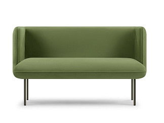 Диван прямой Наск-2 Велюр Оливковый